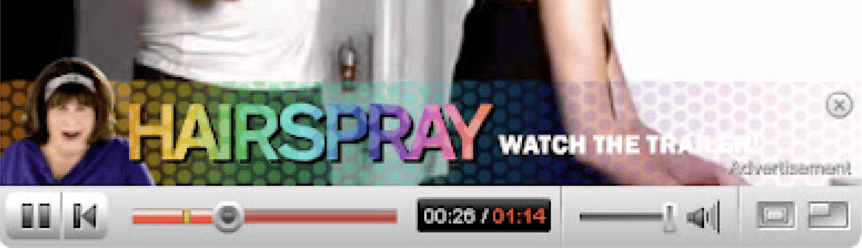When did YouTube start showing ads?